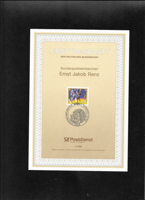 Germania FDC 11.1992