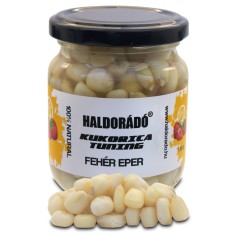 Haldorado - Porumb cu zeama Alb Aroma Capsuna - 130g
