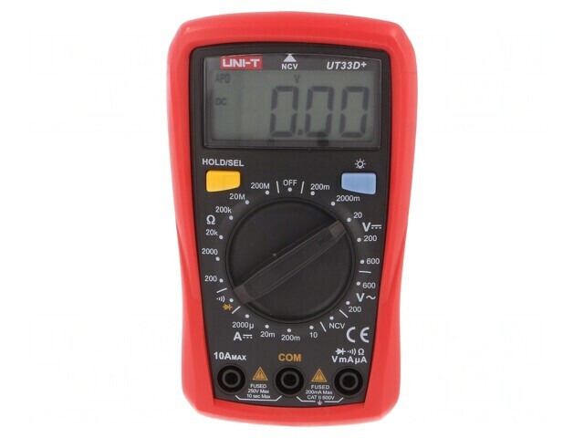 Multimetru Digital LCD cu Iluminare UT33D