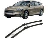Cumpara ieftin Set stergatoare auto FORD FOCUS IV Turnier (HP) din 2018-2022, pentru parbriz auto, 2 bucati, Bosch Aerotwin, din cauciuc siliconat rezistent, FORD