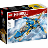 LEGO NINJAGO AVIONUL CU REACTIE FULGER EVO AL LUI JAY 71784 SuperHeroes ToysZone