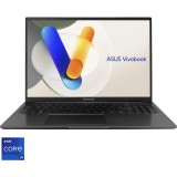 Laptop ASUS Vivobook 16 X1605VA cu procesor Intel&reg; Core&trade; i9-13900H pana la 5.4 GHz, 16&amp;#039;&amp;#039;, WUXGA, IPS, 32GB DDR4 RAM, 1TB SSD, Intel Iris Xᵉ
