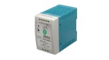 POS MDIN100W5, DIN s&iacute;nre szerelhető v&eacute;kony t&aacute;pegys&eacute;g 5V/12A, műanyag h&aacute;z