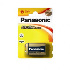 Panasonic baterie 9v alcalina 1 buc la blister foto