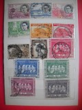 HOPCT LOT NR 700 CONGO BELGIAN -AFRICA -13 TIMBRE VECHI-STAMPILAT