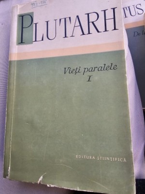 VIETI PARALELE - PLUTARH VOL.I foto