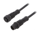 Cablu senzori/automatizări M12-M12 1m