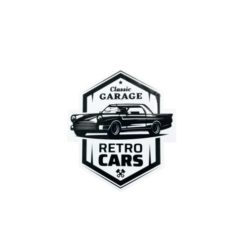 Abtibild &quot;RETRO CARS&quot; Cod: TAG 037 / T2 Automotive TrustedCars