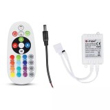 Controller banda rgb cu telecomanda 24 btoane, 72W