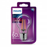 Bec Philips Led A60CL 60W E27 2700K 30502532