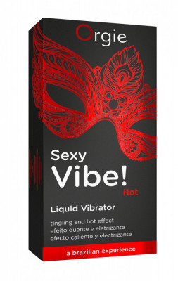 Gel Vibrator Sexy Vibe, 15ml foto