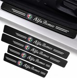 Set protectii prag autocolante Carbon - ALFA ROMEO