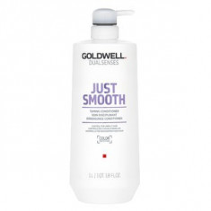 Goldwell Dualsenses Just Smooth Taming Conditioner balsam pentru netezire pentru par indisciplinat 1000 ml foto