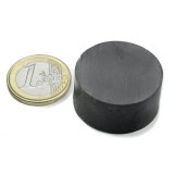 Magnet ferita disc &Oslash;30&amp;#215;15 mm, putere 3 kg, Y35