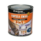 Vopsea Email Anticoroziva 3 in 1 Breckner Germany Albastru 680, 1L, Lucios, Aplicare Direct Pe Rugina