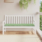 VidaXL Pernă bancă de grădină model frunze, 150x50x4 cm, textil oxford