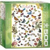 Puzzle 500 piese Butterflies, Jad