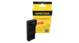 PATONA &Icirc;ncărcător USB LCD dublu pentru Sony F550 F750 F970 FM50 FM500H - Patona