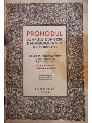 Prohodul Domnului Dumnezeului si Mintuitorului Nostru Iisus Hristos 1956 foto
