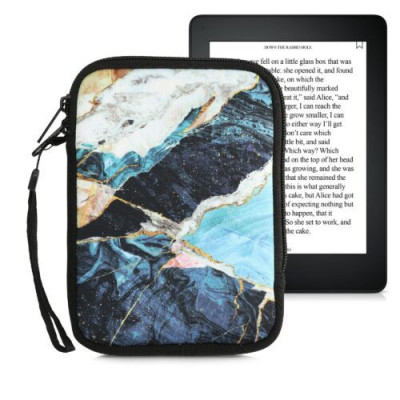 Husa universala pentru eBook Reader de 6 inch, Kwmobile, Multicolor, Textil, 50335.16 foto