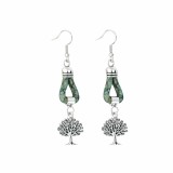 Cercei din pluta Green Tree
