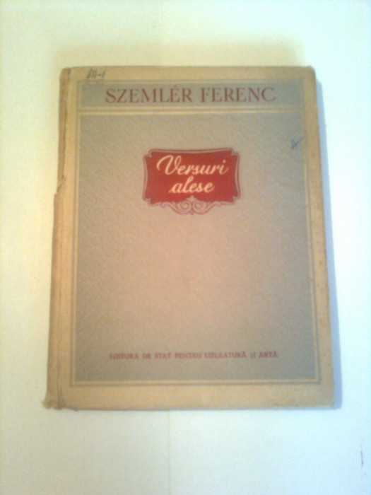 VERSURI ALESE ~ SZEMLER FERENC