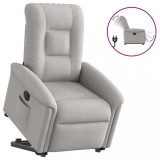 Cumpara ieftin Scaun reclinabil electric, tesatura gri nor