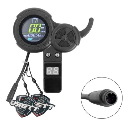 Display acceleratie VSETT 24V-60V cu NFC pentru trotineta electrica VSETT 8 / 8+ / 9 / 9+ / 10+ / 11+ foto