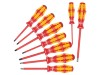 Wera Set Surubelnite Izolate VDE 9 buc. Kraftform 100 | Tipuri Varf: Torx, Phillips, Pozidriv, PlusMinus | 1kV AC