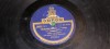 Placa ebonita pt. gramofon / patefon ODEON feurblumen - tango - eric harden