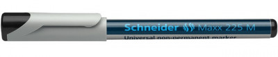 Universal Non-permanent Marker Schneider Maxx 225 M, Varf 1mm - Negru foto