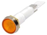 Lampă de control cu neon 230VAC, plastic, &Oslash;10mm