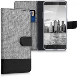 Cumpara ieftin Husa pentru Blackview A10, Textil, Gri, 43720.01, Kwmobile