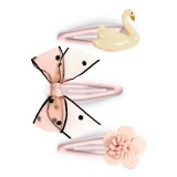 Colectia Plume - 3 agrafe de par Violette, Djeco