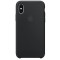 Husa de protectie Apple pentru iPhone XS Max, Silicon, Black