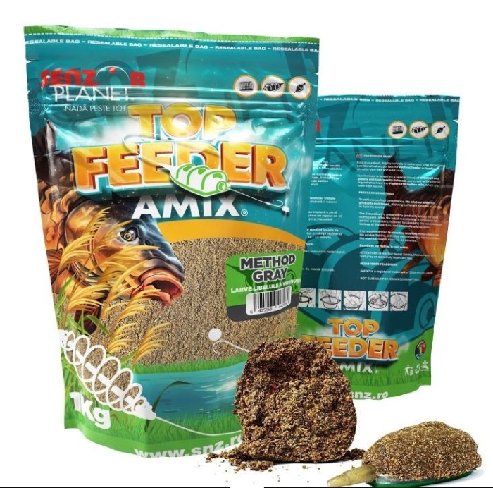 TOP Accesorii pescuit &gt; Nada si momeli AMIX METHOD GRAY 1kg