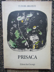 PRISACA - Tudor Arghezi - CONSTANTIN BACIU (ilustratii) -1976 foto