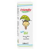 Cumpara ieftin Ulei de corp pentru bebelusi, 100ml, Friendly Organic