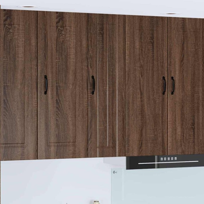 vidaXL Dulap suspendat de bucătărie Stejar &icirc;nchis 30 x 31 x 100 cm 885112