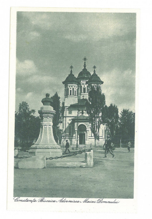 1297 - CONSTANTA, Church, Romania - old postcard - unused