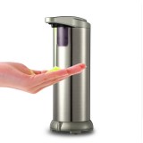 Dozator de Sapun Lichid Metalic cu Senzor 280 ML Capacitate
