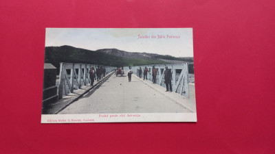 Dambovita Pucioasa Podul peste Ialomita 1908 foto