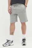 Dickies pantaloni scurti din bumbac culoarea gri, melanj