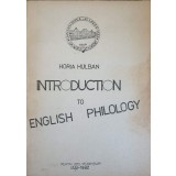 INTRODUCTION TO ENGLISH PHILOLOGY-HORIA HULBAN-242919