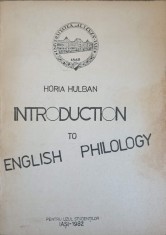 INTRODUCTION TO ENGLISH PHILOLOGY-HORIA HULBAN-242919