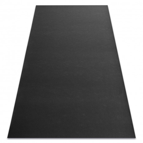 Covor anti-alunecare RUMBA 1909 o singură culoare antracit, 70x200 cm