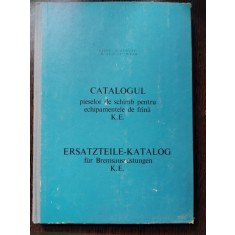 Catalogul Pieselor de schimb pentru echipamentele de frina K.E.