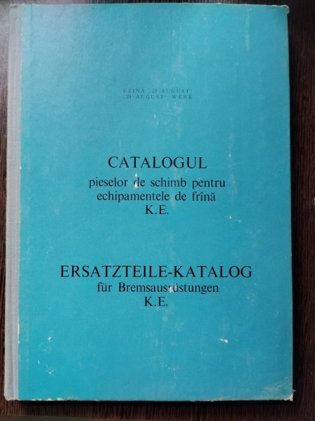 Catalogul Pieselor de schimb pentru echipamentele de frina K.E.