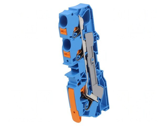 Conector Push-in pentru Șine 0,5-16mm&sup2; Gri