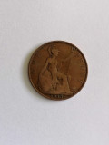 MONEDA MAREA BRITANIE .ONE PENNY 1913, Europa